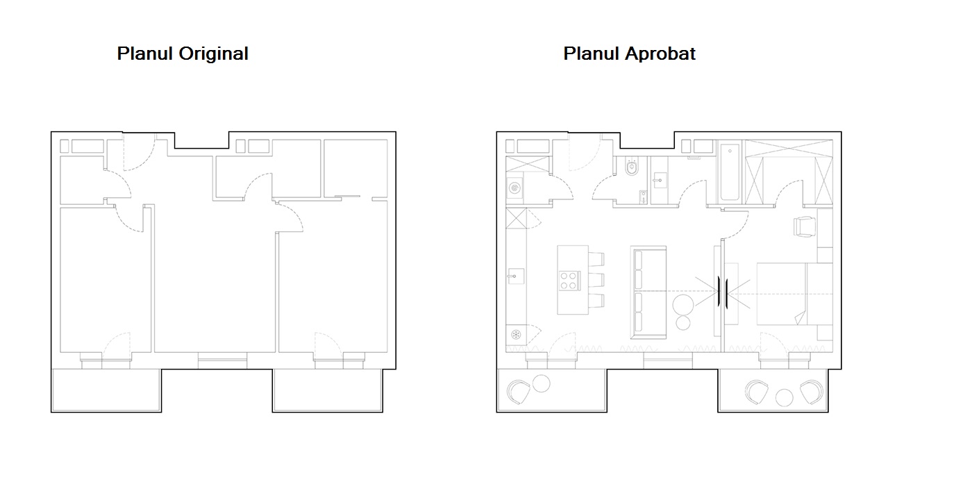 Apartamentul minimalist