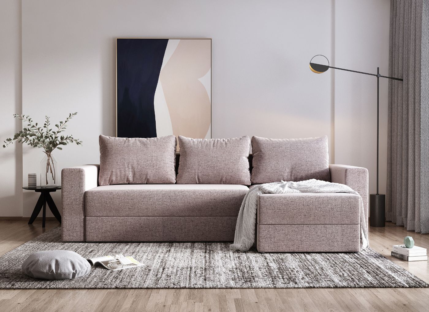Canapeaua si regulile de plasare a mobilierului in living